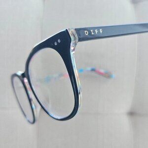 Diff Eyewear Women Glasses Frame SS-BB112 Black Eyewear Eyeglasses